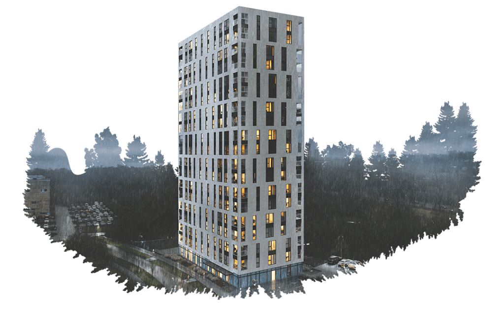 kolding sky i regnvejr