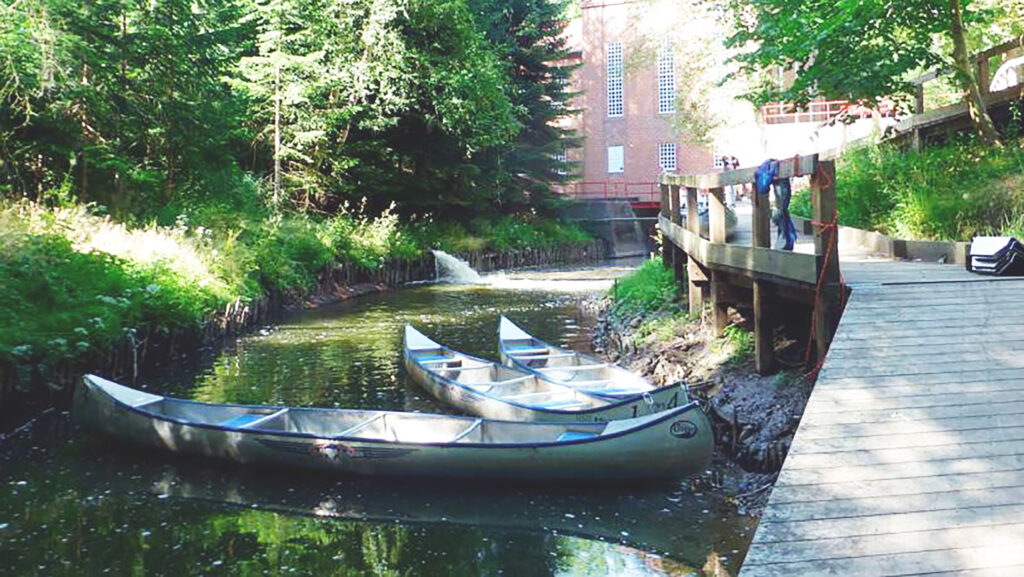 Kanoer ved Harteværket i Kolding